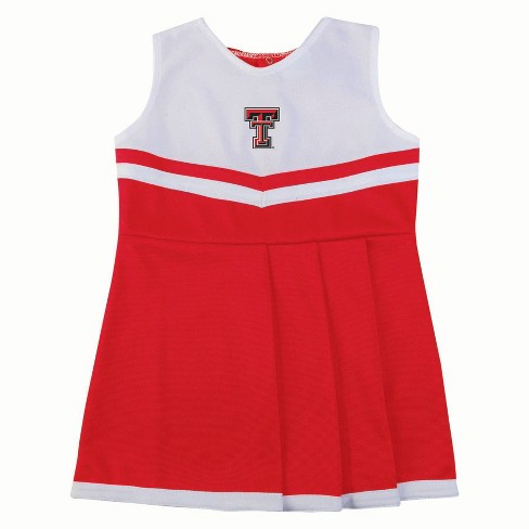 NCAA Texas Tech Red Raiders Toddler Girls' 2pc Cheer Dress Set - image 1 of 3