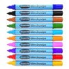 Show-me® Fine Tip Slim Barrel Dry Erase Markers, Assorted Colors, Box of 10 - 3 of 4