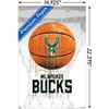 Trends International NBA Milwaukee Bucks - Drip Ball 20 Unframed Wall Poster Prints - 3 of 4
