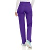 MediChic Women's Terri Stretch Straight Leg Six Pocket Cargo Scrub Pants - 2 of 4