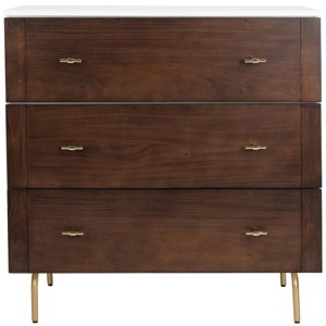 Genevieve 3 Drawer Dresser - DRS5000 - Safavieh - 1 of 4