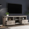 70.08 Inch Length TV Stand for Living Room and Bedroom, with 2 Drawers and 4 High-Capacity Storage Compartment - 4 of 4