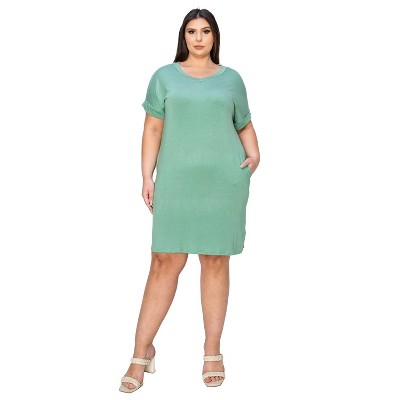 L I V D Women's Mia Everyday T-Shirt Dress