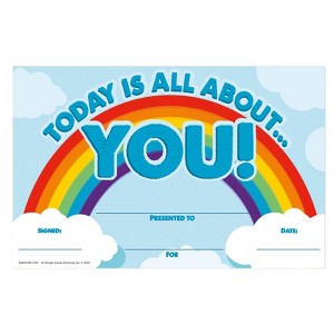 Eureka Today Is All About You Recognition Award, Pack of 36 (Case of 6) - 1 of 1