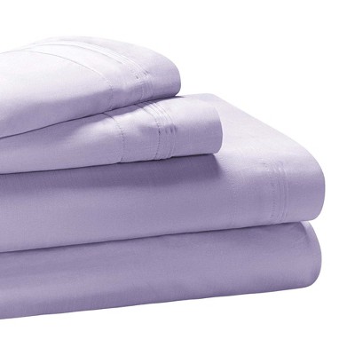 Luxury Egyptian Quality Cotton 650 Thread Count Solid Deep Pocket Sheet Set by Blue Nile Mills