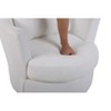 NicBex Teddy Swivel Barrel Accent Chair,Upholstered Swivel Living Room Chairs with Ring Backrest,Modern Armchair,Accent Chairs for Living Room - 4 of 4