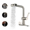 CASAINC Single Handle Pull Down Sprayer Kitchen Faucet with 3 Functions Spray - 2 of 4