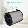 Nispira JF100 Replacement Filter for Jafända JF100 Air Purifier 3 Stage Filtration True HEPA Activated Carbon, 1 Pack - 2 of 4