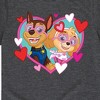 Boys' - Paw Patrol - Chase Sky Hearts Short Sleeve Graphic T-Shirt - 2 of 4