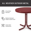 HomeStock Griffith Outdoor Metal Side Table - 2 of 4