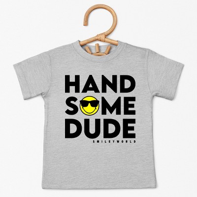 The Juniper Shop SmileyWorld Handsome Dude Sunglasses Toddler Short Sleeve Tee
