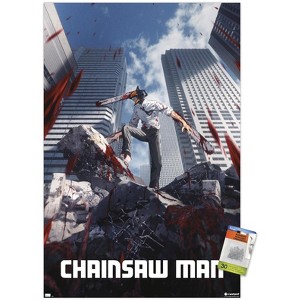Trends International Chainsaw Man - Key Art Unframed Wall Poster Prints - 1 of 4