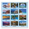 Scenic Monthly Wall Calendar, Landscape Photography, 15.5 x 22.75, White/Multicolor Sheets, 12-Month (Jan-Dec): 2025 - 3 of 4