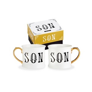 12oz Porcelain Lithographie Son Mug - Rosanna - 1 of 3