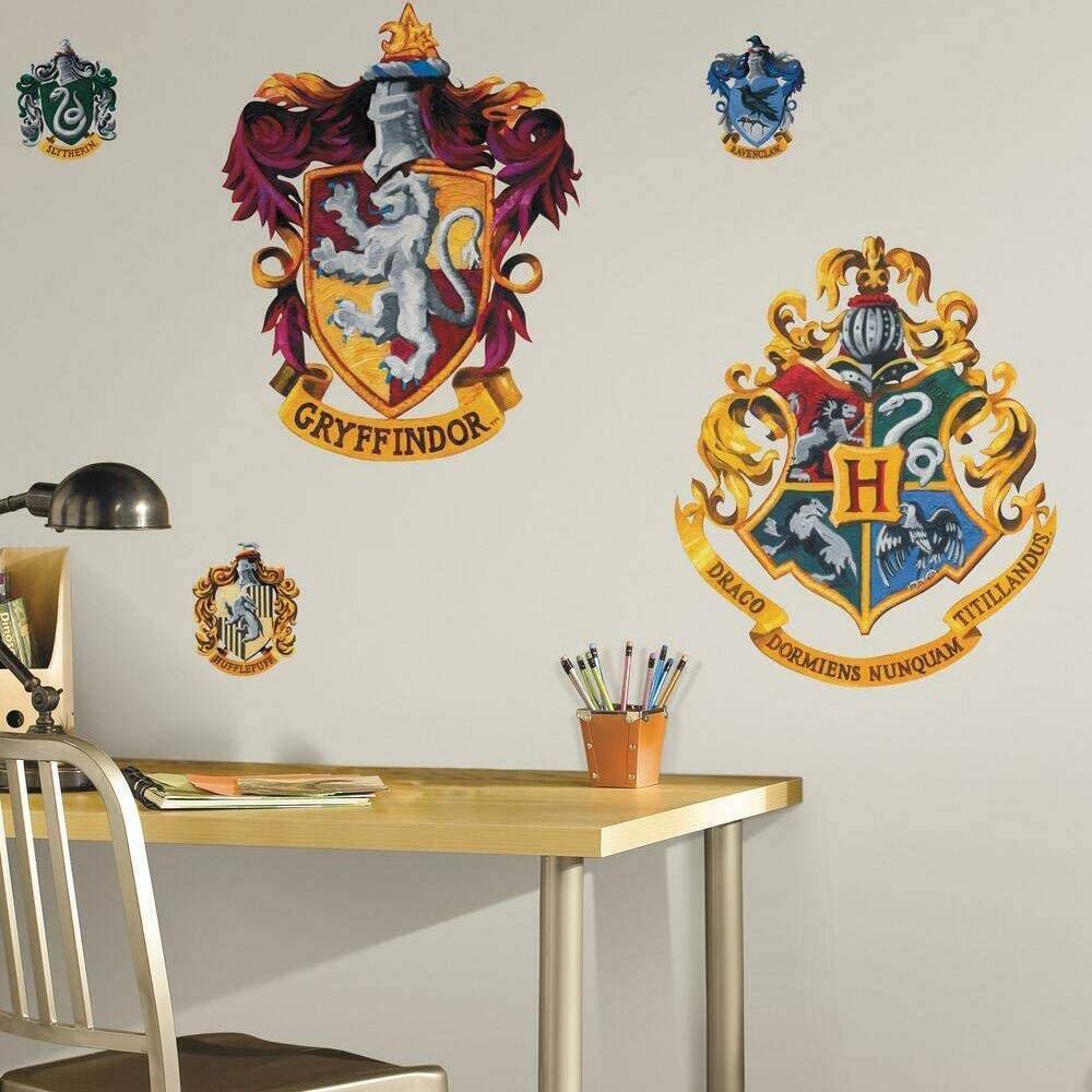 Photos - Other interior and decor Roommates Harry Potter Crest Peel and Stick Giant Kids' Wall Decal  