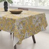 Heather Dutton Gracelyn Yellow Tablecloth - Deny Designs - 2 of 3