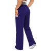 Women's Wide Leg Sweatpants 2025 Trendy Interior Drawstring Baggy Sweatpants High Waisted Casual Trousers Jogger Pant - 3 of 4