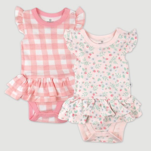 Honest Baby Clothing - Baby Girls Newborn - 12 Months Long Sleeve