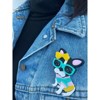 Wrapables Acrylic Fashion Brooch Pin for Sweaters, Coats, Scarves, and Bags, Fashion Doggy - 4 of 4