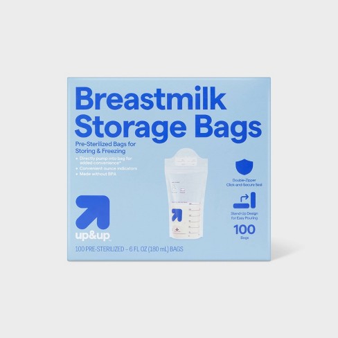 Breast Milk Storage Bags - 100ct - Up&up™ : Target
