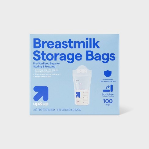 Breast Milk Storage Bags - up&up™ - image 1 of 3