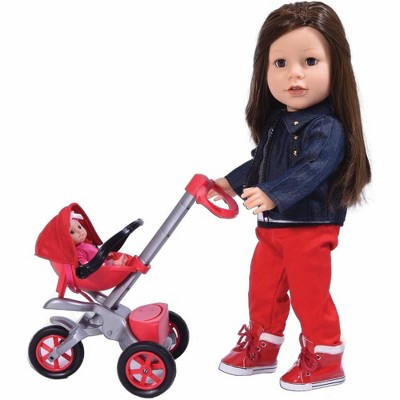 The New York Doll 18 Inch Doll Accessory Baby Stroller