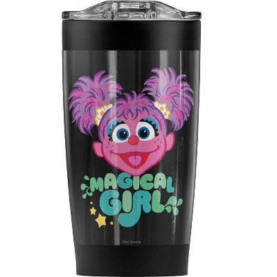 Sesame Street Magical Girl Abby Cadabby Steel Tumbler 20oz Coffee Travel Mug