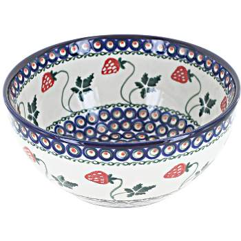 Blue Rose Polish Pottery 304 Millena Cereal Bowl