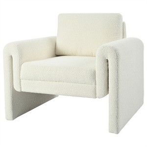 XINGHANZHENXUAN Modern Upholstered Accent Chair for Living Room, Bedroom & Office - 1 of 4
