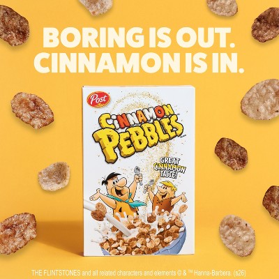 Pebbles Cinnamon Breakfast Cereal - 19.5oz