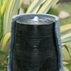 Okak 18/26IN Tall Polyresin Outdoor Fountain with Unique Broken Urn Design, Water Fountain with LED, Waterfall Fountain for Garden, Lawn - 3 of 4