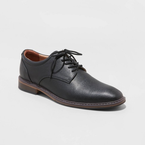 Men's Leo Oxford Dress Shoes - Goodfellow & Co™ Black 9 : Target