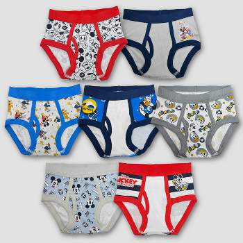 Toddler Boys' 7 Pack Underwear Mickey Mouse By Handcraft 2t-3t : Target