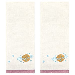 REGALWOVEN Cartoon Pattern Bathroom Soft Absorbent Hand Towel 14" x 30" - 1 of 4