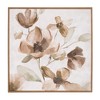 Melrose Wood Floral Block Plaque (Set of 2) - 3 of 4