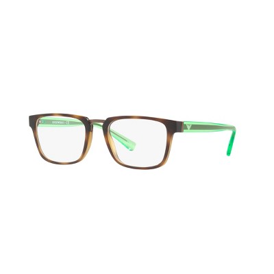 Emporio Armani EA3108 51mm Male Square Eyeglasses