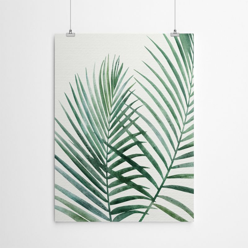 Americanflat Botanical Emerald Palms By Modern Tropical Poster, 4 of 7