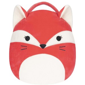HalloweenCostumes.com One Size   Squishmallow Fifi the Fox Treat Bucket., Black/Brown/Red - 1 of 4
