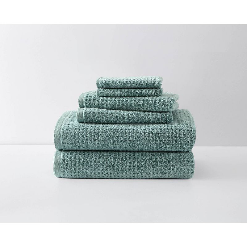 6pc Northern Pacific Bath Towel Set Teal - Tommy Bahama, 3 of 10