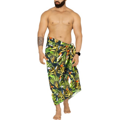 Men's Printed Shawl Beach Cover Up