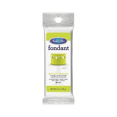 Satin Ice Packaged Fondant 4oz, Vanilla Flavor