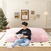 Airsurfer Bean Bag Chair Bed for Adults, Convertible from Lounge Chair to Floor Mattress, Large Sofa Couch with High-Density Foam - 2 of 4