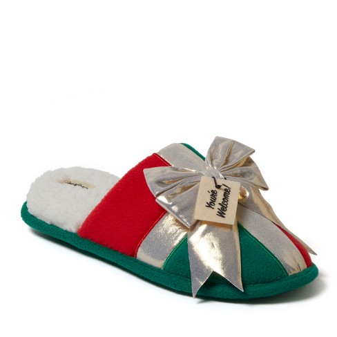 Dearfoams Unisex Novelty Holiday Christmas Scuff Slipper - image 1 of 4