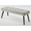 Ellis Velvet Dining Bench - Buylateral - 2 of 4