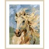 Amanti Art Palomino in the Wind II by Victoria Barnes Wood Framed Wall Art Print - 4 of 4