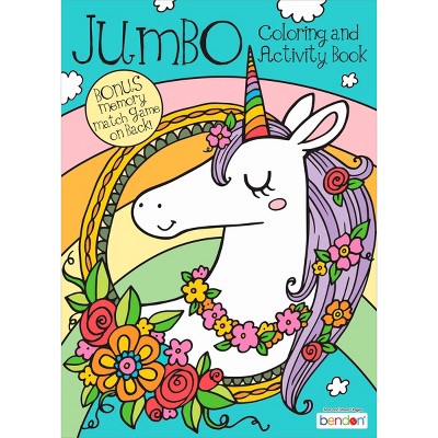 Bendon Unicorn NONL Easter Jumbo Coloring Books