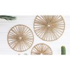 Handwoven Spoked Seagrass Wall Art – Set of Three – 24.5"Tall by Kalalou - 2 of 3