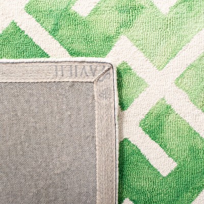 Ivory Elegance Hand-Tufted Wool Square Area Rug