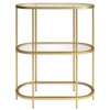 Brass Metal Bookcase - Henn&Hart - 4 of 4