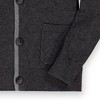 Hope & Henry Boys'  Tipped Cardigan with Elbow Patches, Kids - 2 of 4